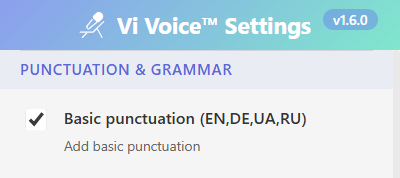 Vi Voice ™ Voice Input Assistant — voice input and speech recognition